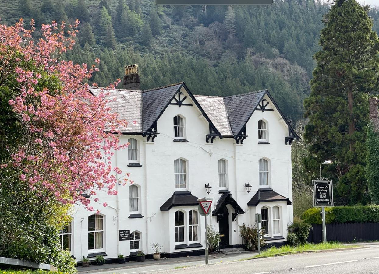 The Buckley Arms Hotel Dinas Mawddwy Bagian luar foto
